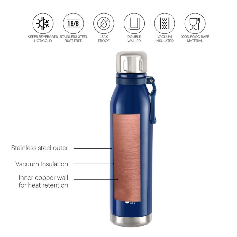 Bentley Flask, Vacusteel Water Bottle - Image 7