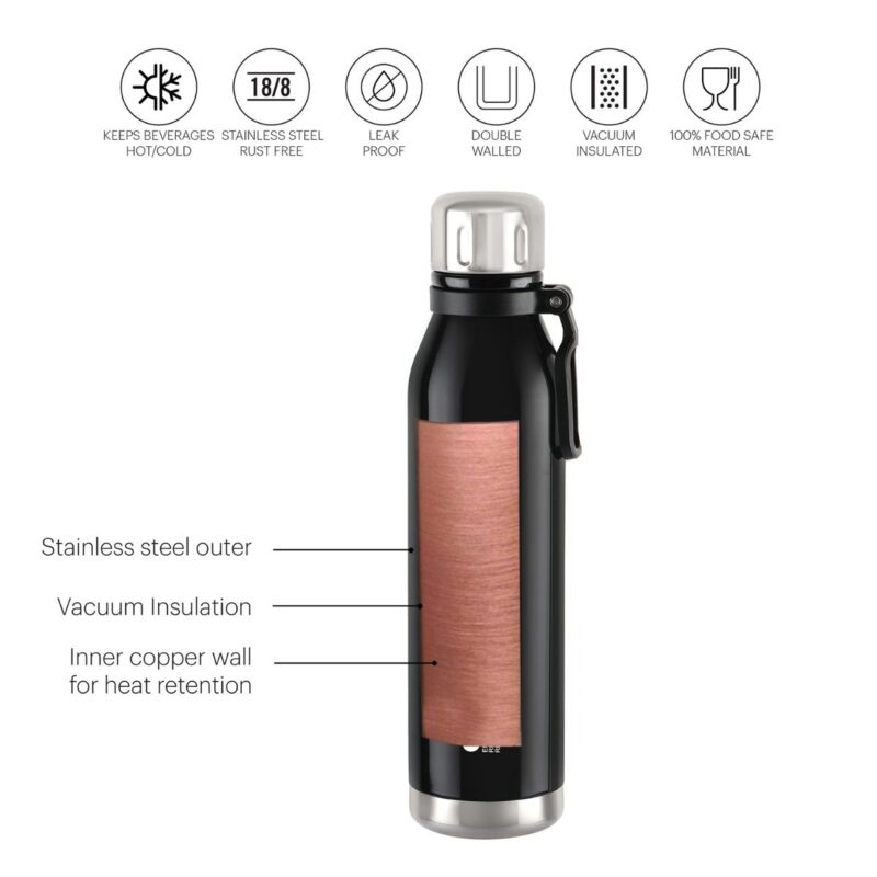 Bentley Flask, Vacusteel Water Bottle - Image 11