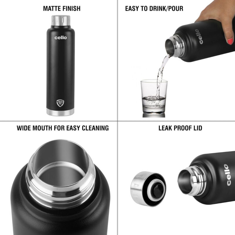 Duro Top Flask, Vacusteel Water Bottle, 750ml - Image 17