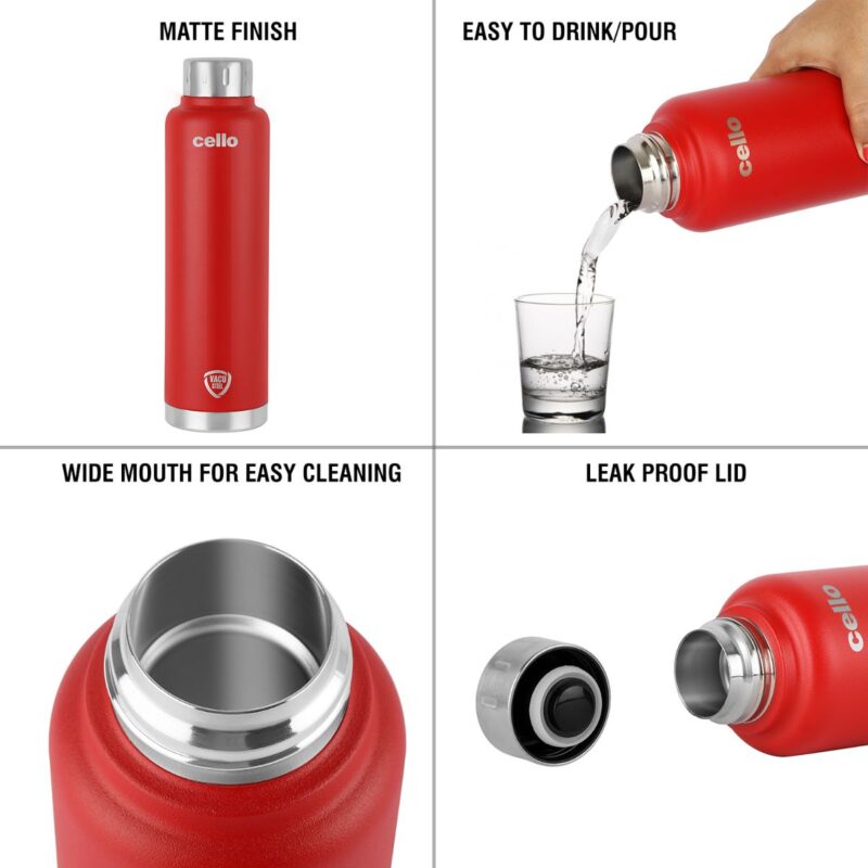 Duro Top Flask, Vacusteel Water Bottle, 750ml - Image 20