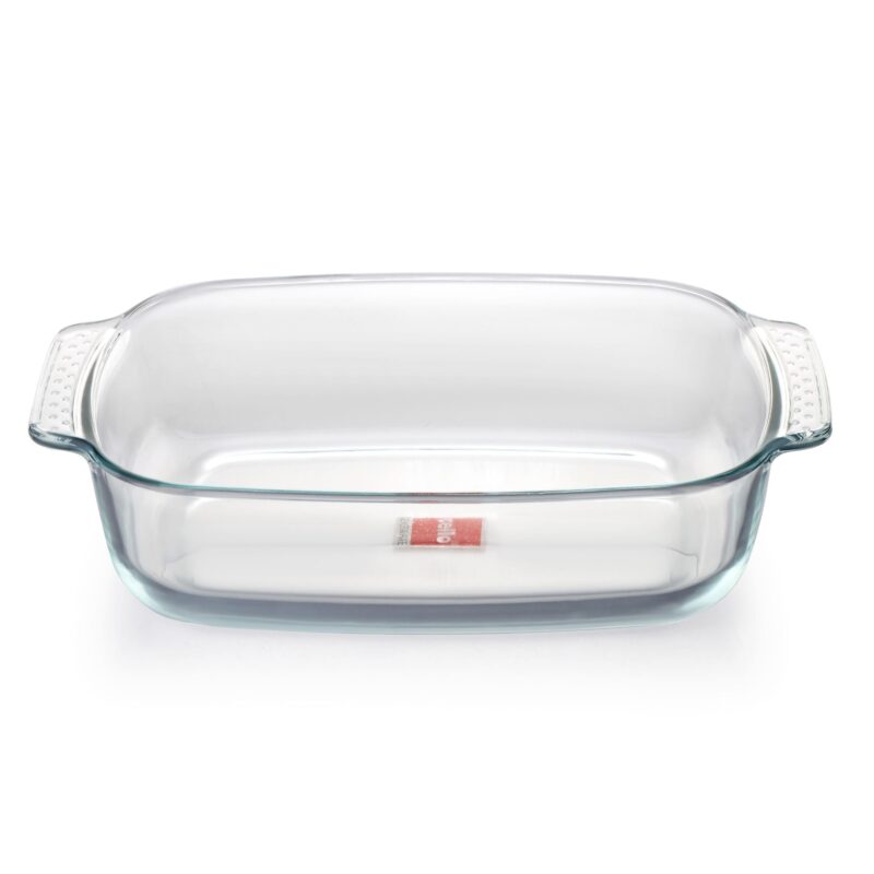 Giacinta Rectangle Glass Baking Dish, 2000ml - Image 2