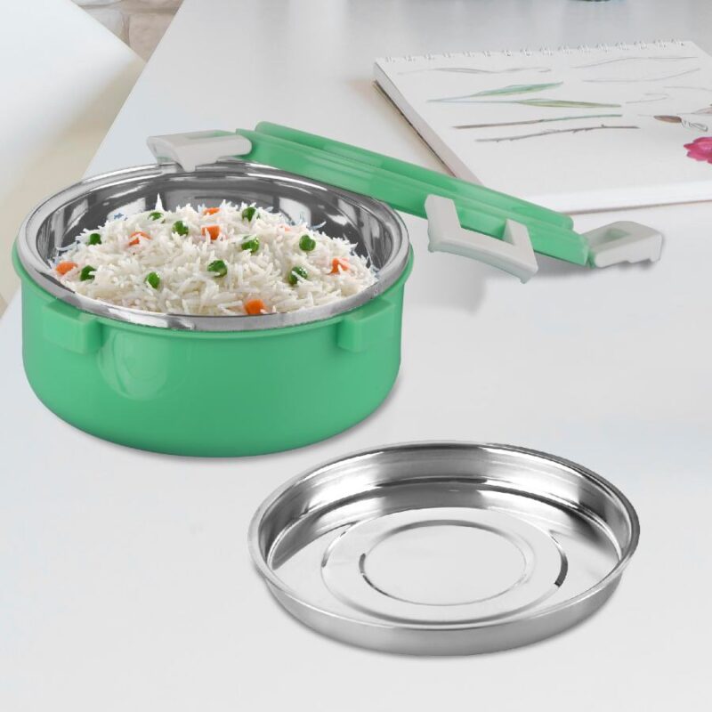 Green|Take-Eat Insulated Lunch Box, Big / Big