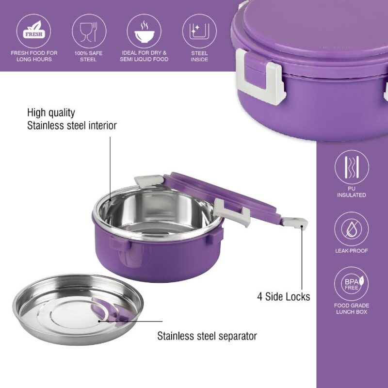 Take-Eat Insulated Lunch Box, Medium - Image 11
