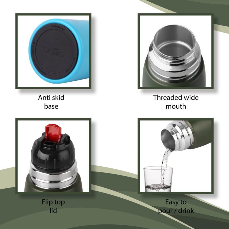 Duro Cup Style Flask, Vacusteel Water Bottle 750ml - Image 20