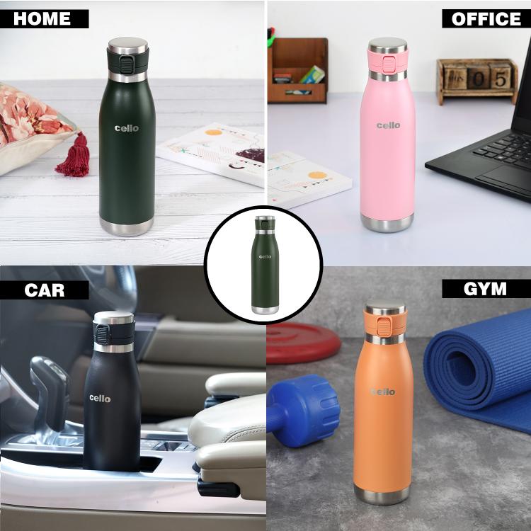Duro Jet Flask, Vacusteel Water Bottle, 600ml - Image 49