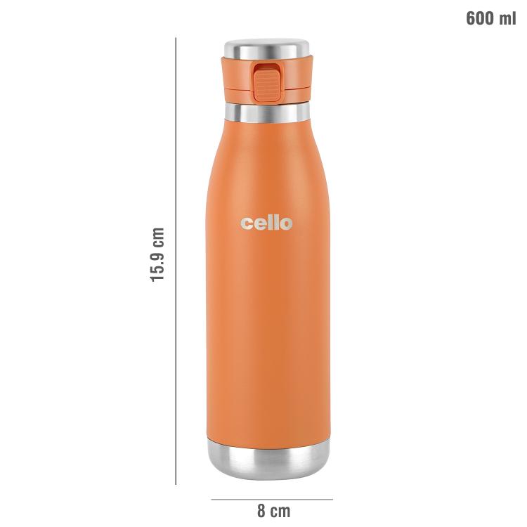 Duro Jet Flask, Vacusteel Water Bottle, 600ml - Image 56