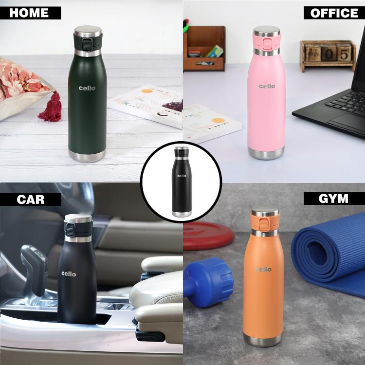 Duro Jet Flask, Vacusteel Water Bottle, 600ml - Image 51