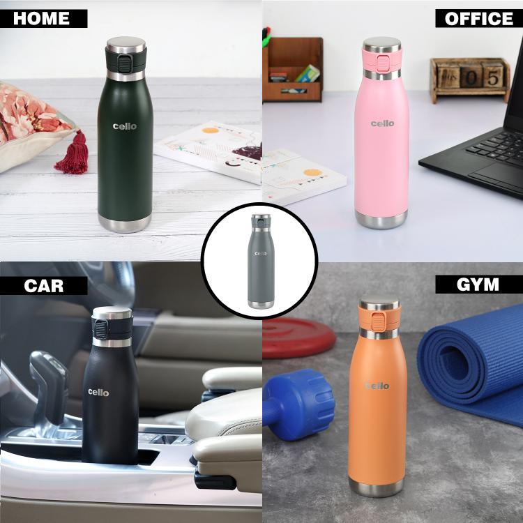 Duro Jet Flask, Vacusteel Water Bottle, 600ml - Image 53
