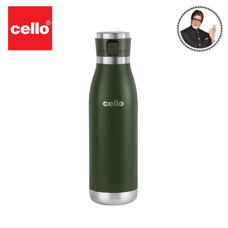 Green|Duro Jet Flask, Vacusteel Water Bottle / 900ml