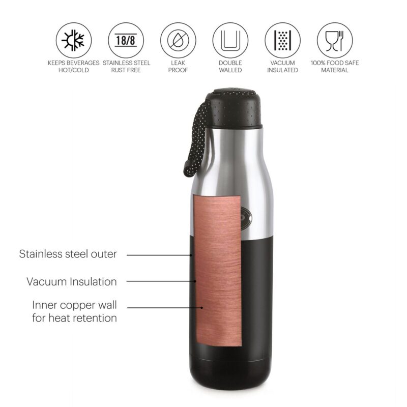 Alexia Flask, Vacusteel Water Bottle, 800ml - Image 7