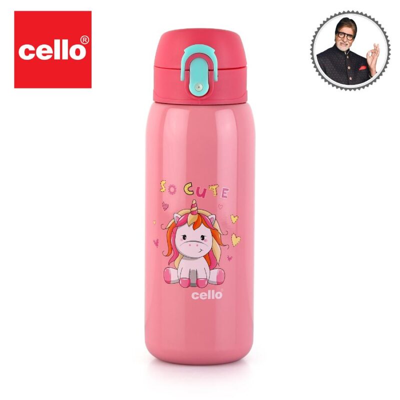 Junior 475 Hot & Cold Stainless Steel Kids Water Bottle, 475ml - Image 30