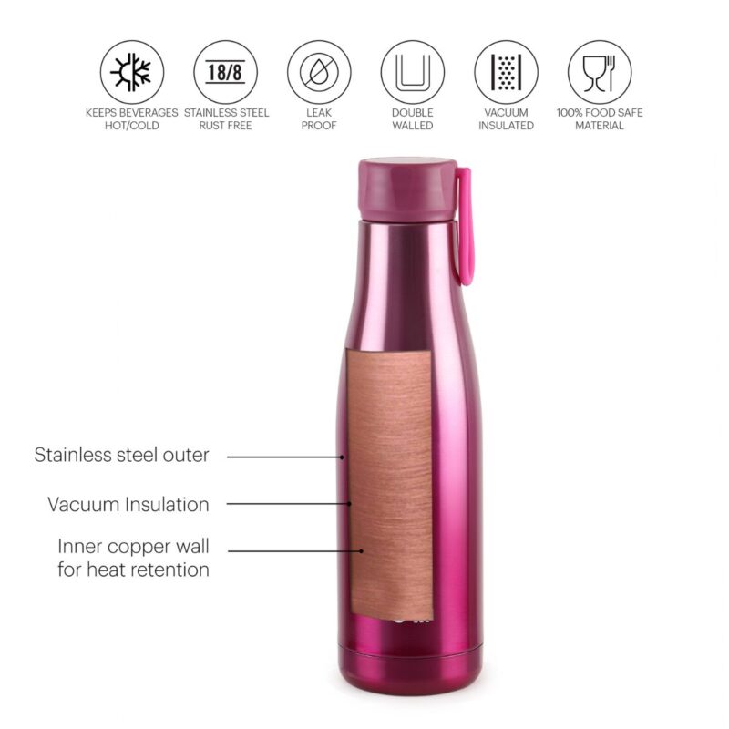 Dazzle Flask, Vacusteel Water Bottle, 800ml - Image 12