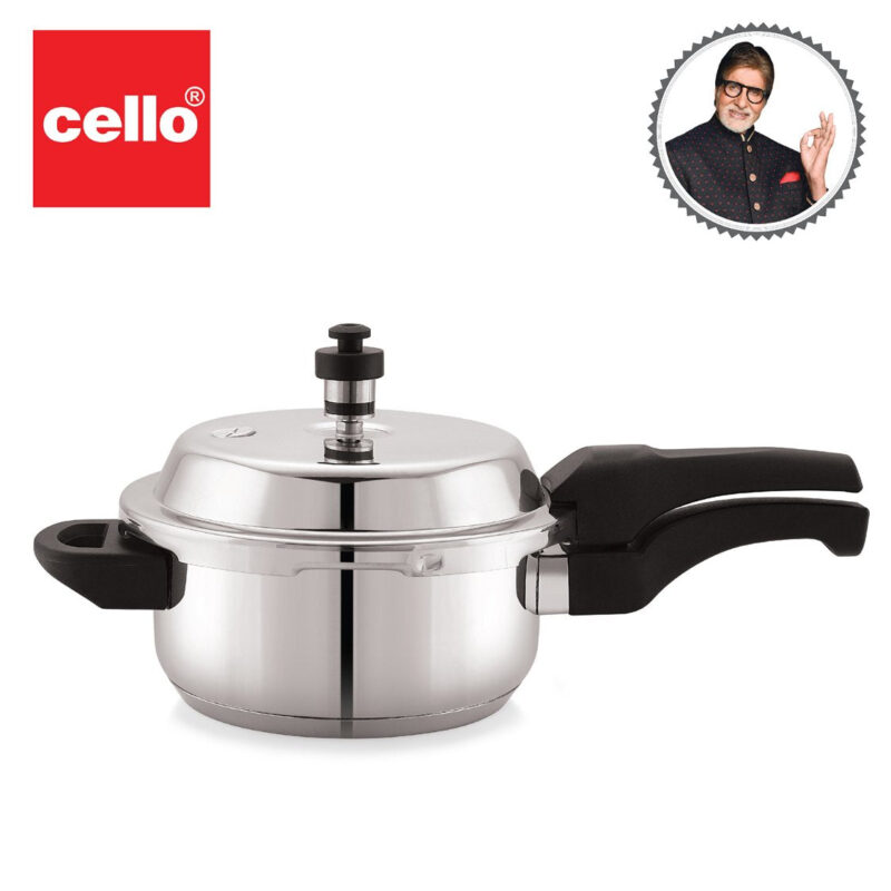 Chef Impact Bonded Stainless Steel Tri-Ply Bottom Pressure Cooker Outer Lid - Image 19