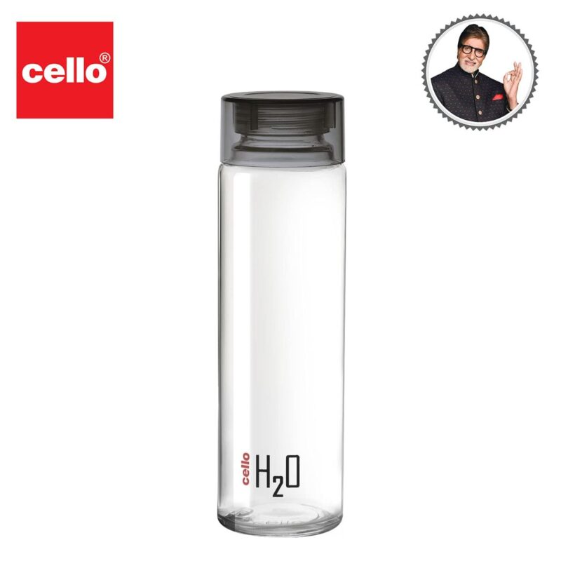 H2O Glass Water Bottle with Plastic Cap, 920ml - Image 75