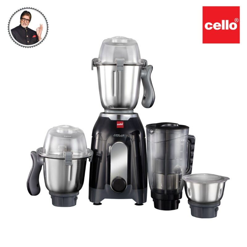 Discovery Pro Juicer Mixer Grinder with 4 Jars, 750W - Image 8