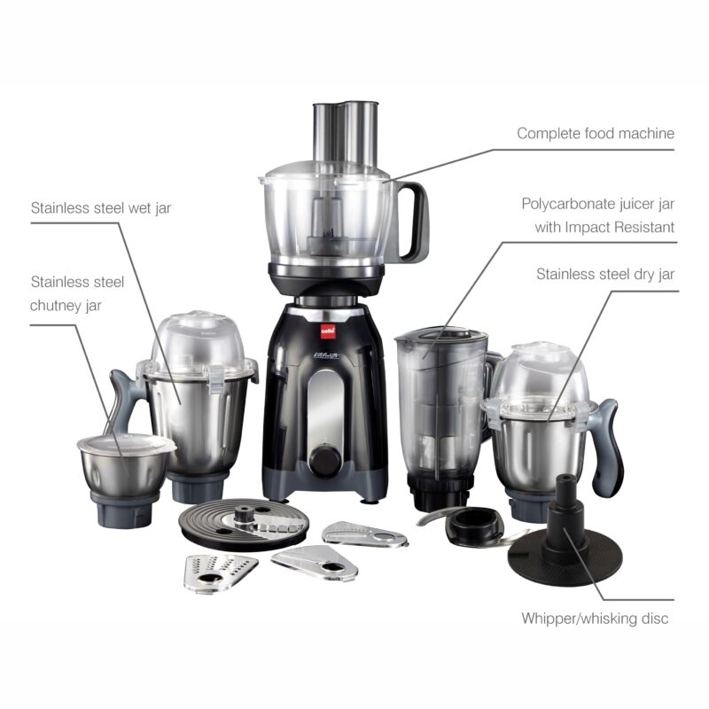 Discovery Chef Juicer Mixer Grinder with 5 Jars, 750W - Image 29