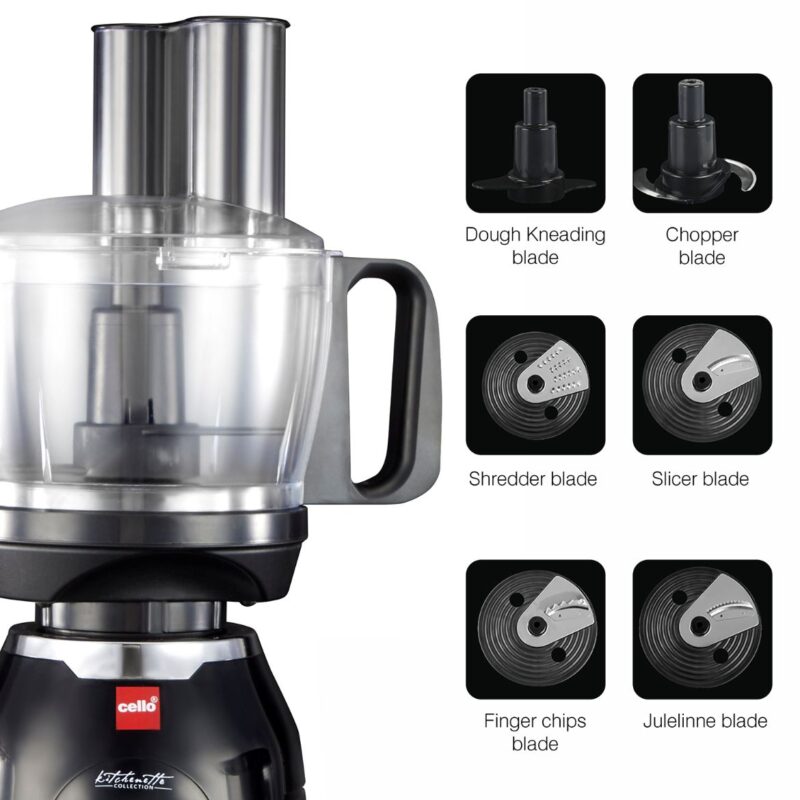 Discovery Chef Juicer Mixer Grinder with 5 Jars, 750W - Image 23