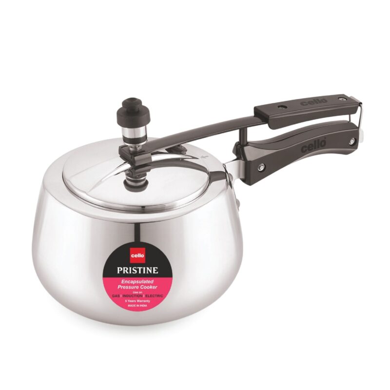 Pristine Encapsulated Pressure Cooker, Silver - Image 5