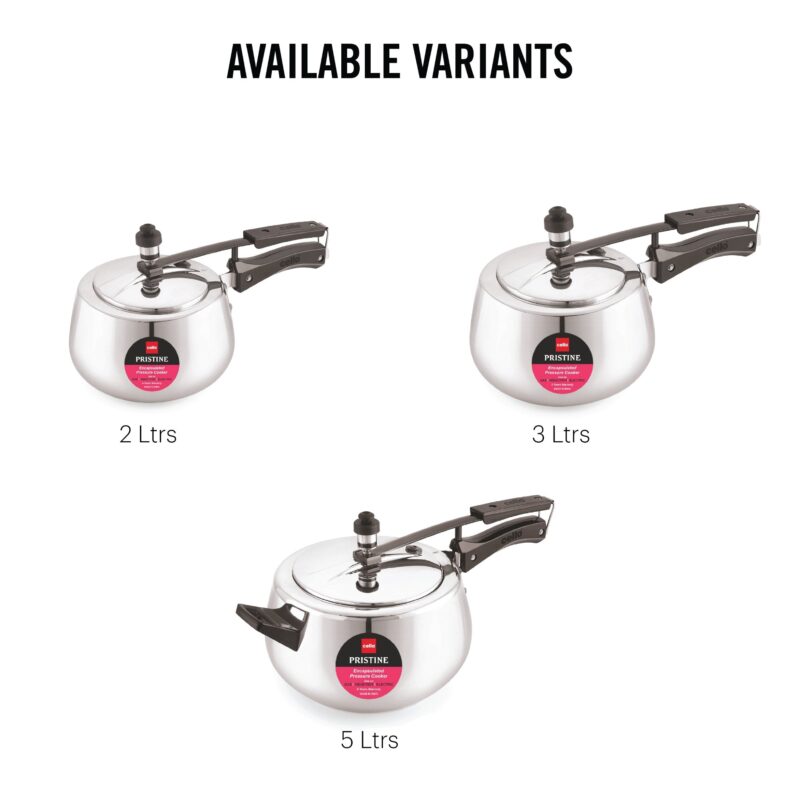 Pristine Encapsulated Pressure Cooker, Silver - Image 17