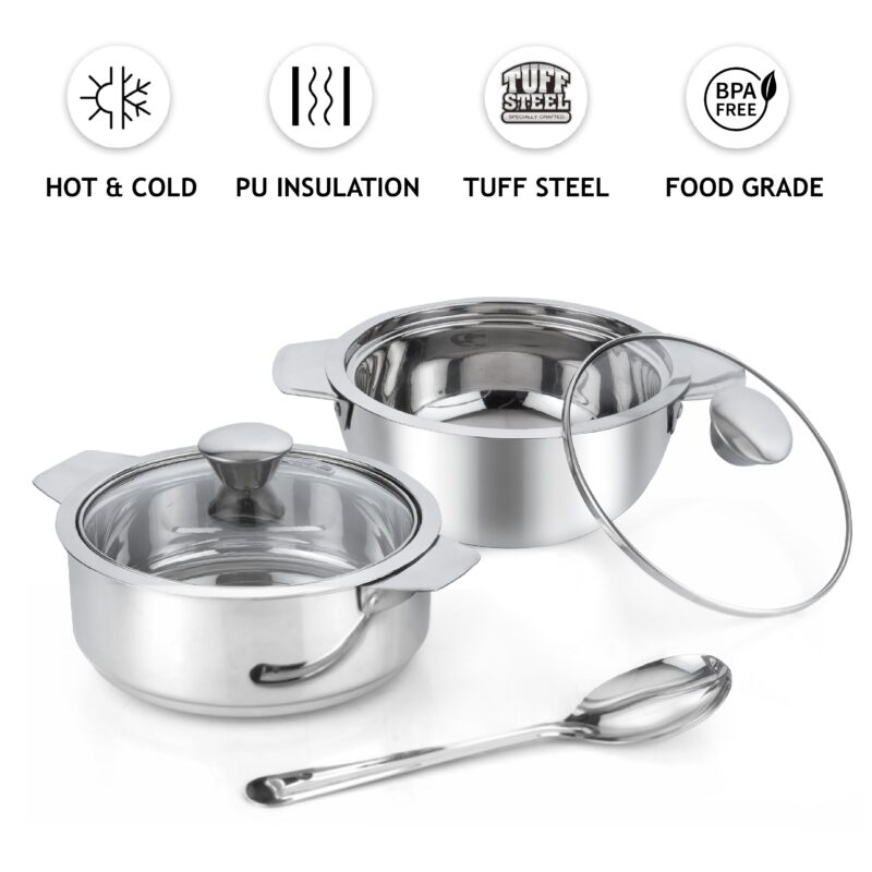 Daawat Casserole Gift Set, Set of 3 - Image 3