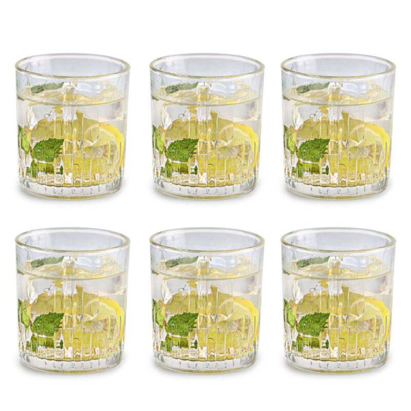Classix Glass Tumblers, Set of 6 - Image 9