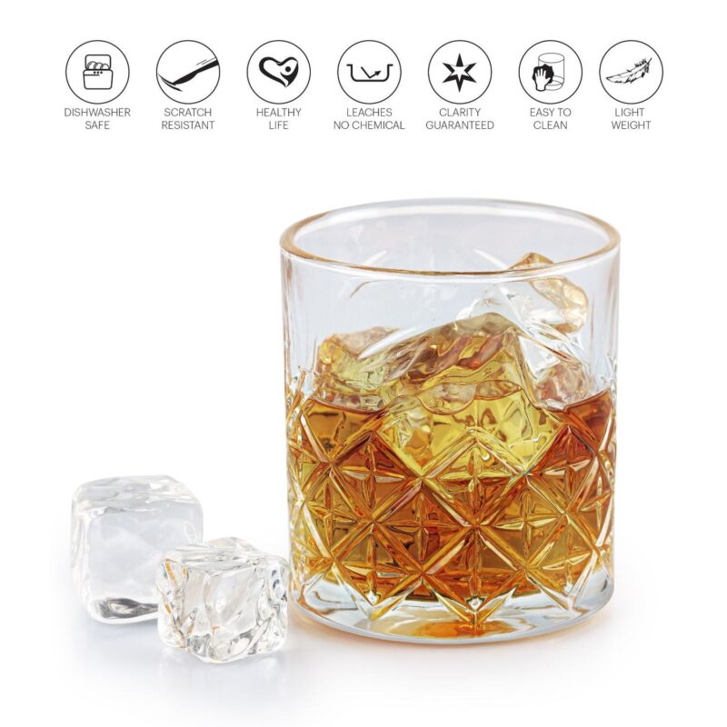 Classix Glass Tumblers, Set of 6 - Image 6