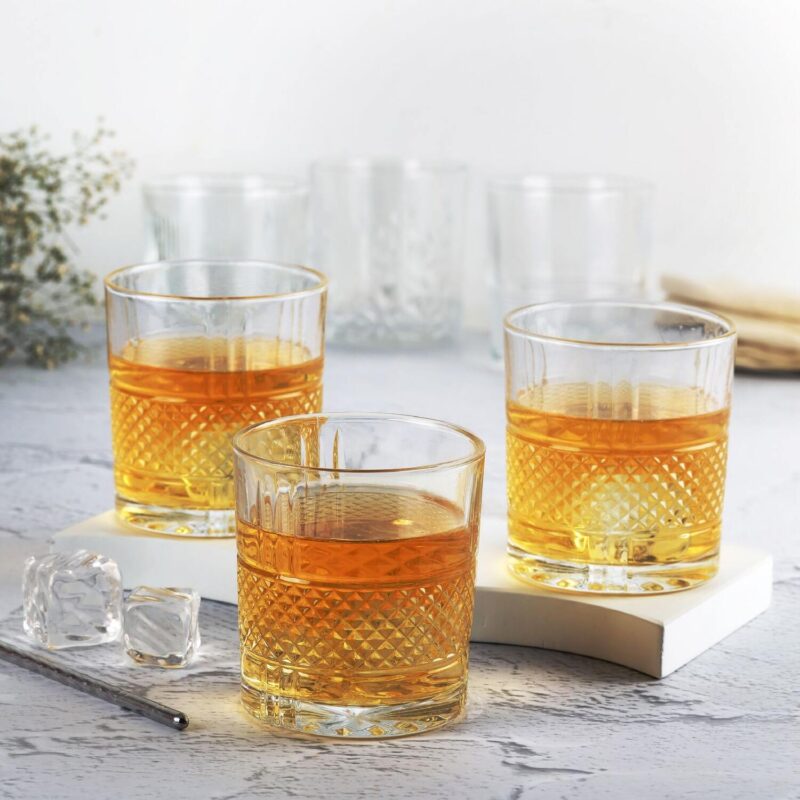 Clear|Brillant Glass Tumblers, Set of 6 / 325ml