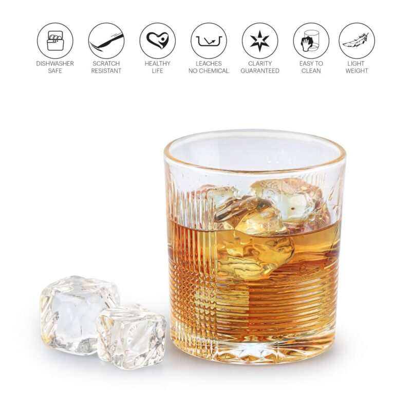 Enigma Glass Tumblers, Set of 6 - Image 7