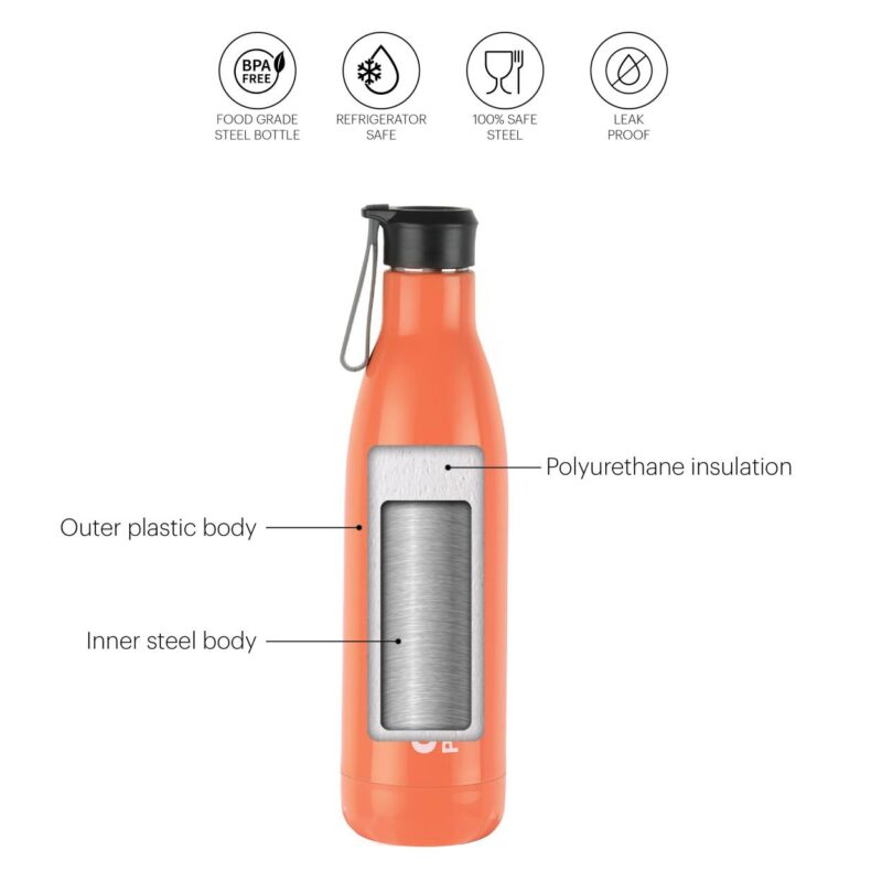 Puro Steel-X Neo 900 Water Bottle, 720ml - Image 3