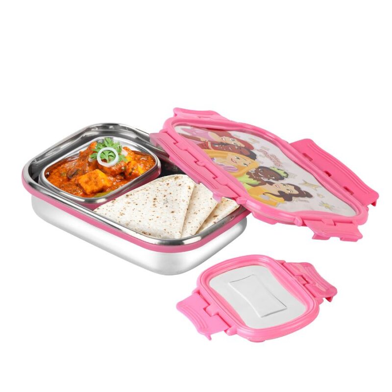 Click It Toons Stainless Steel Lunch Box, Big - Image 5