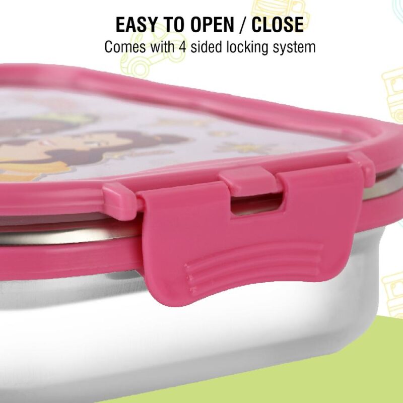 Click It Toons Stainless Steel Lunch Box, Medium - Image 13