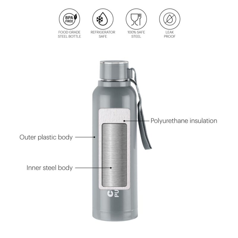 Puro Steel-X Benz 900 Water Bottle, 730ml - Image 26