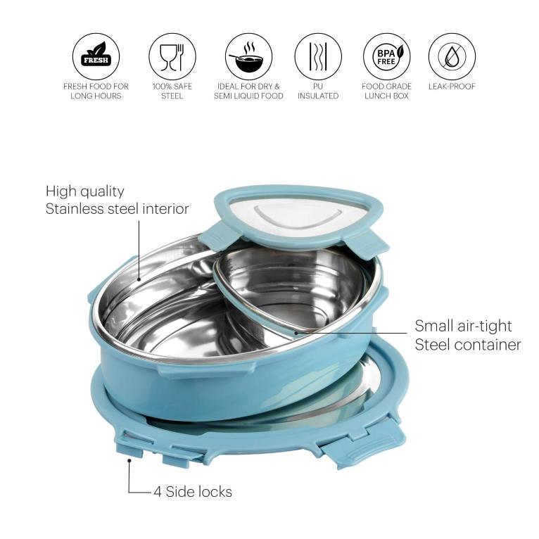 Oval Eat Insulated Lunch Box - Image 18