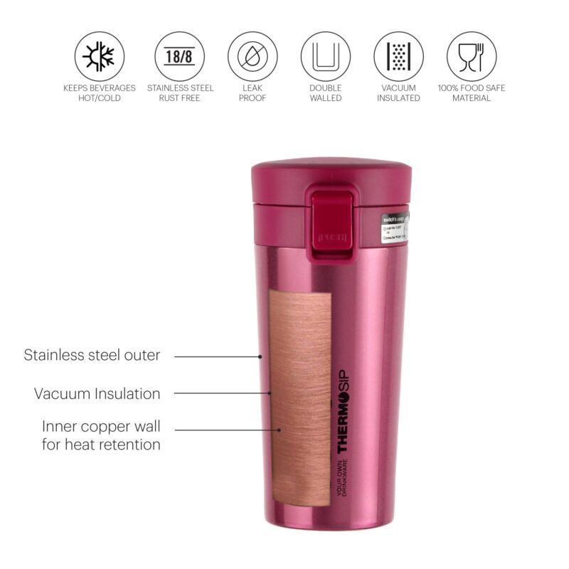 Monty Flask, Vacusteel Water Bottle - Image 16