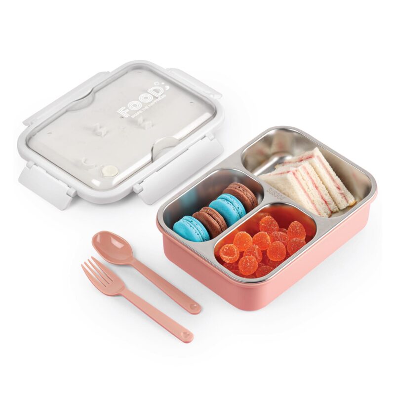 Meal Buddy Insulated Lunch Box with Flatware - Image 4