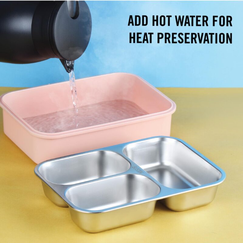 Meal Buddy Insulated Lunch Box with Flatware - Image 10