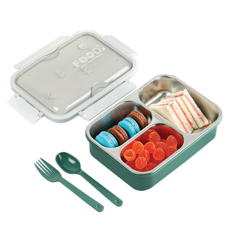 Meal Buddy Insulated Lunch Box with Flatware - Image 5