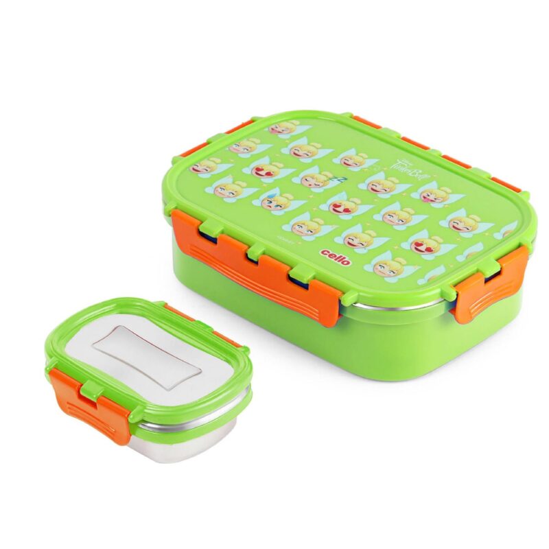 Green|Fun Food Lunch Box, Medium / Medium