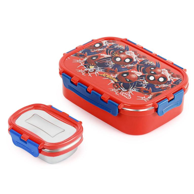 Red|Fun Food Lunch Box, Medium / Medium
