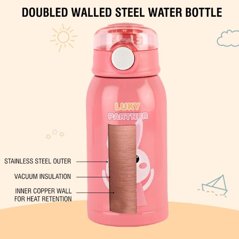 Kinder Hot & Cold Stainless Steel Kids Water Bottle, 500ml - Image 10