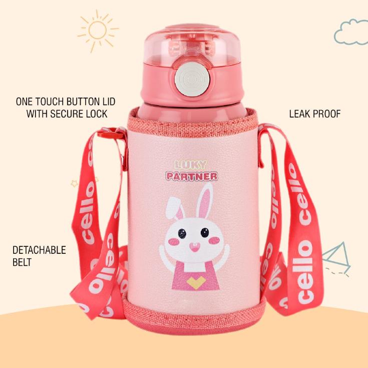 Kinder Hot & Cold Stainless Steel Kids Water Bottle, 500ml - Image 18