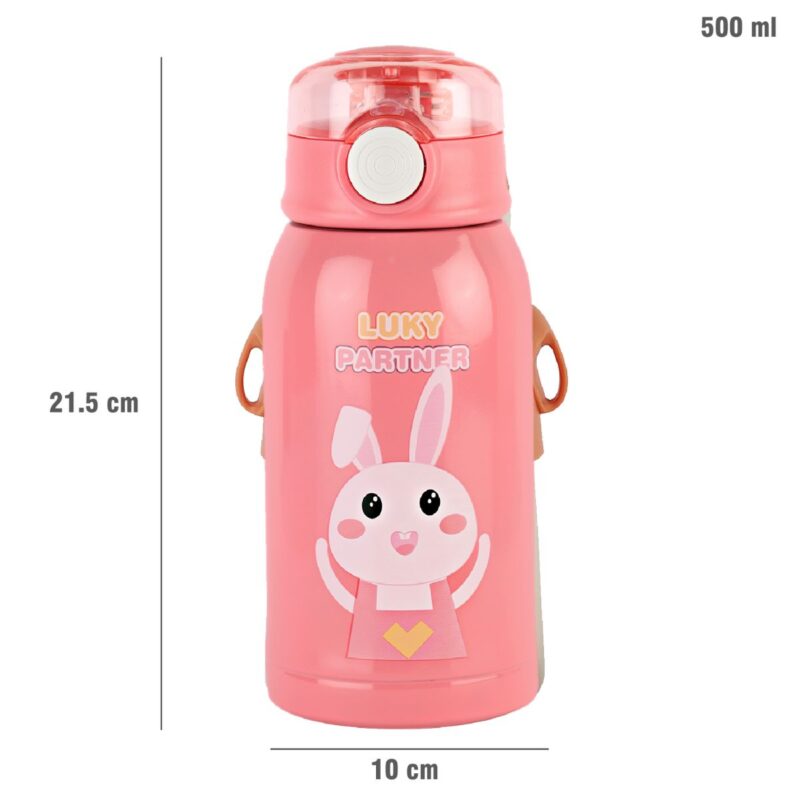 Kinder Hot & Cold Stainless Steel Kids Water Bottle, 500ml - Image 26