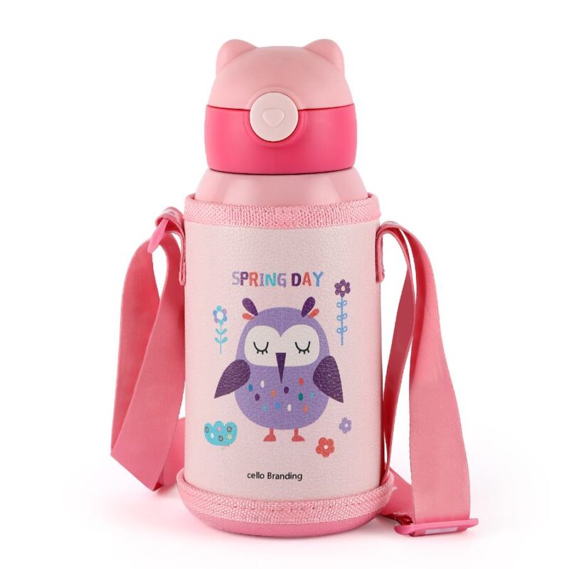 Toddy Hot & Cold Stainless Steel Kids Water Bottle, 550ml - Image 6