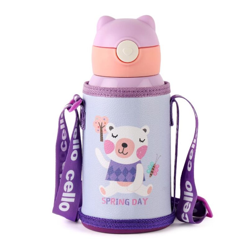 Toddy Hot & Cold Stainless Steel Kids Water Bottle, 550ml - Image 8