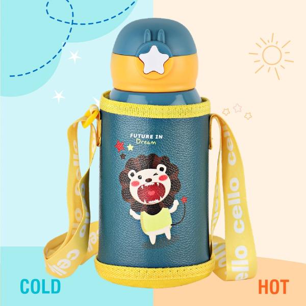Lucky Hot & Cold Stainless Steel Kids Water Bottle, 500ml - Image 23