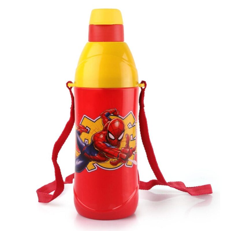 Red|Puro Steel-X Kids Zee 400 Cold Insulated Water Bottle, 470ml / 470ml