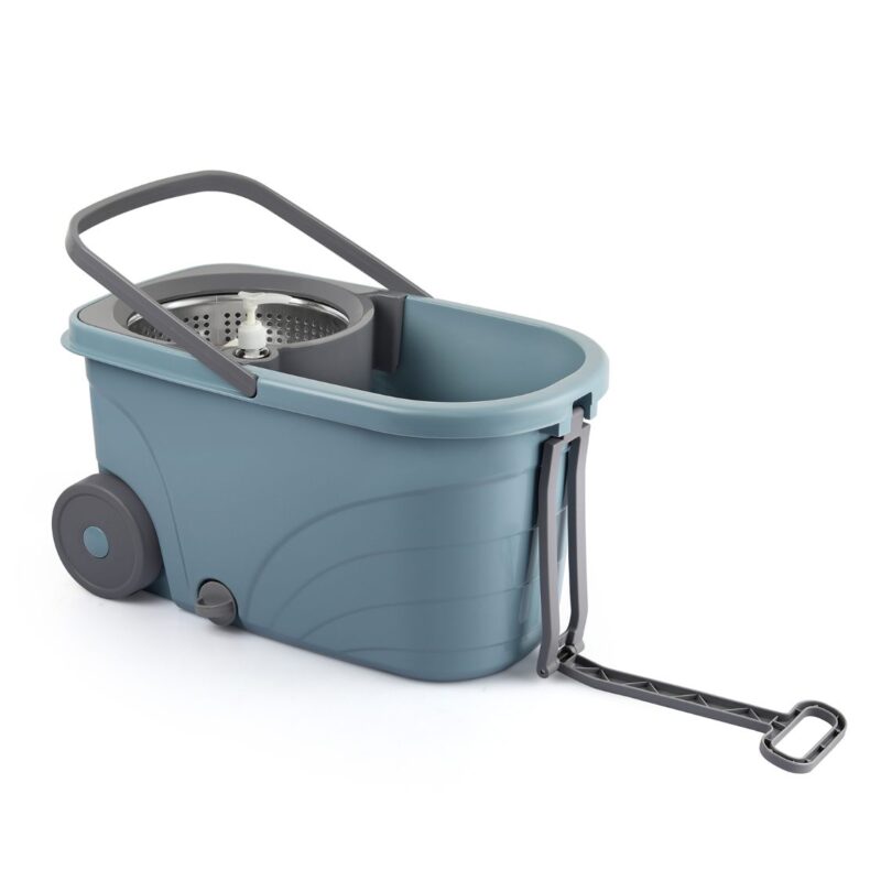 Kleeno Max Clean Deluxe Spin Mop Bucket with Soap Dispenser - Image 14