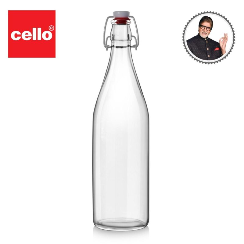 Aquaria Glass Water Bottle, 1000ml - Image 46