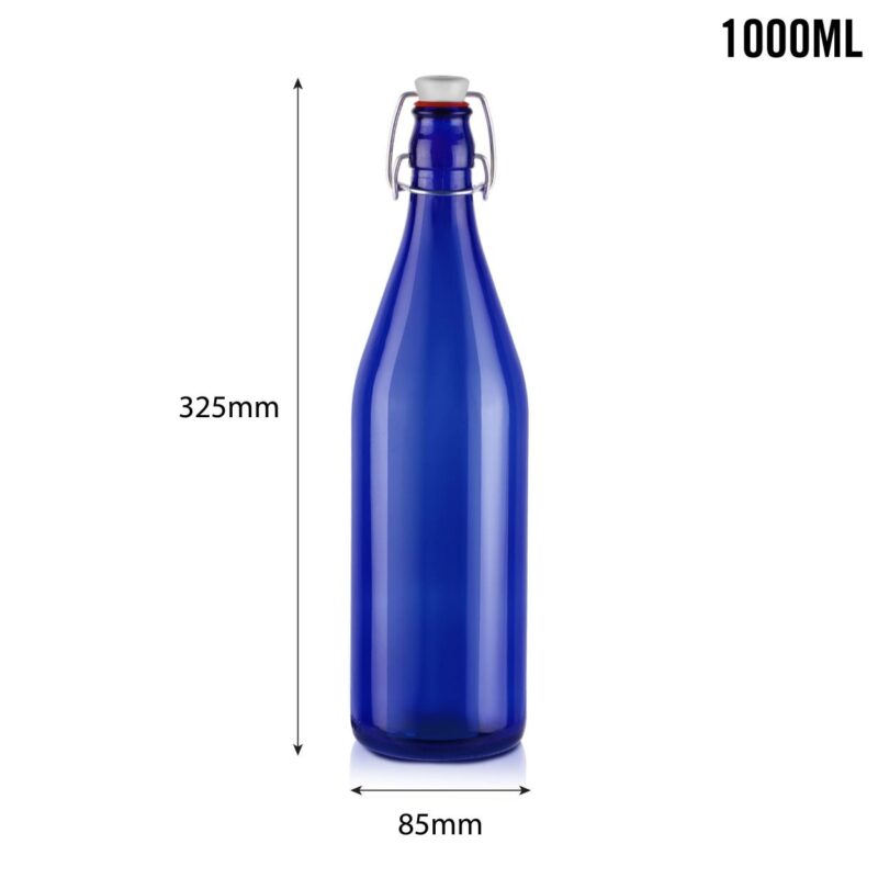 Aquaria Glass Water Bottle, 1000ml - Image 39