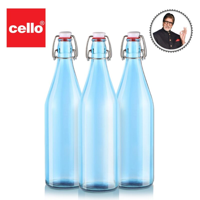 Aquaria Glass Water Bottle, 1000ml - Image 50
